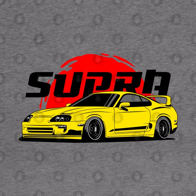 Gold Supra JDM by GoldenTuners